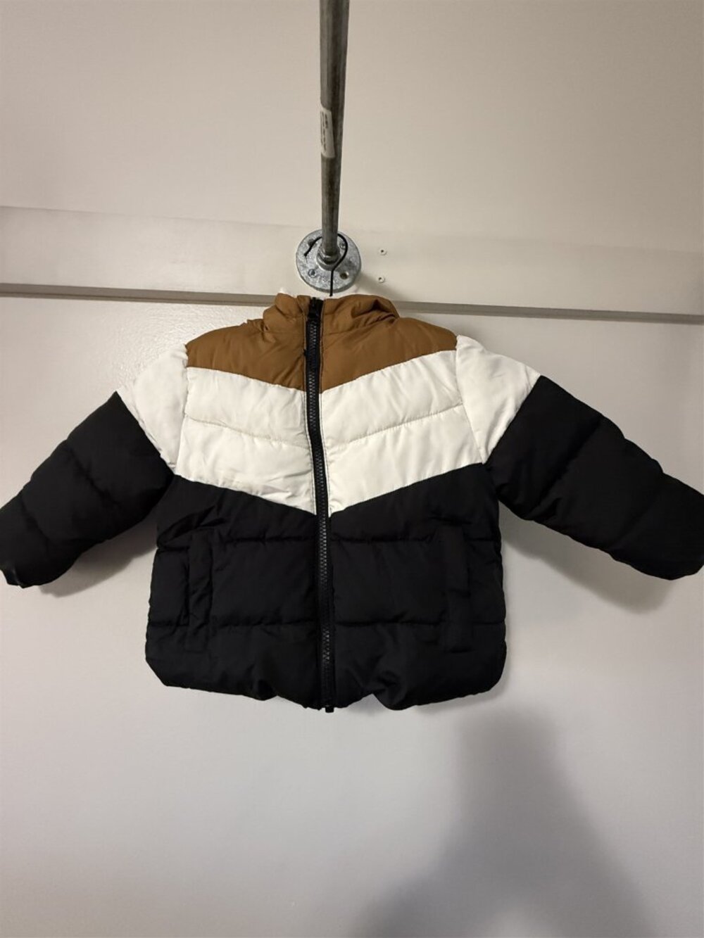 Swiss Tech Puffer Jacket Winter Coat Full Zip Hooded Pockets Size 18 Month